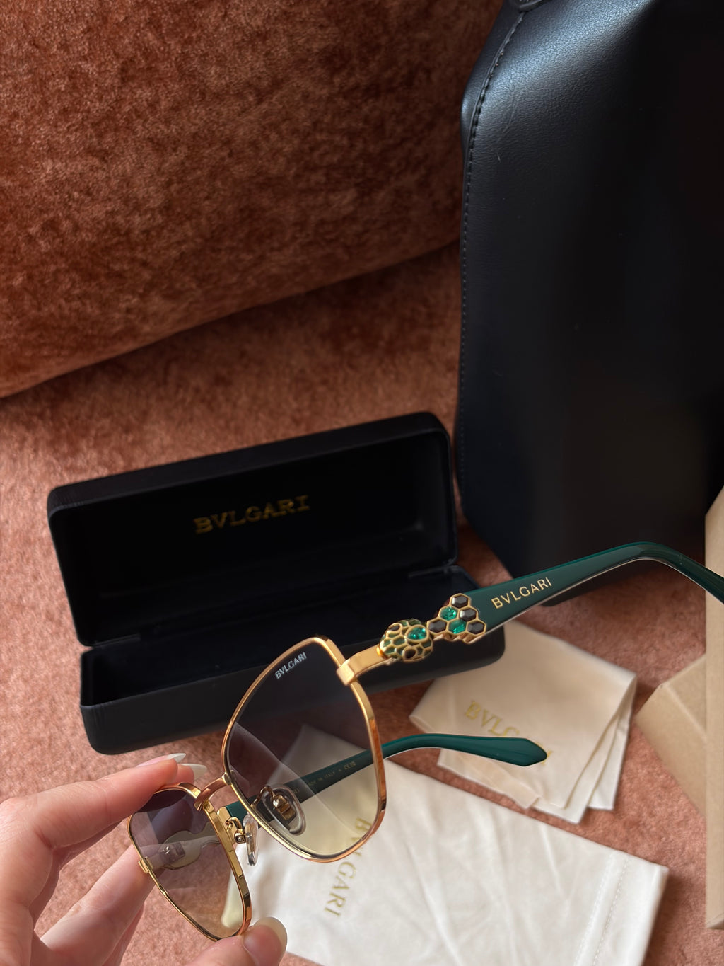 Bvlgari snake sunglasses