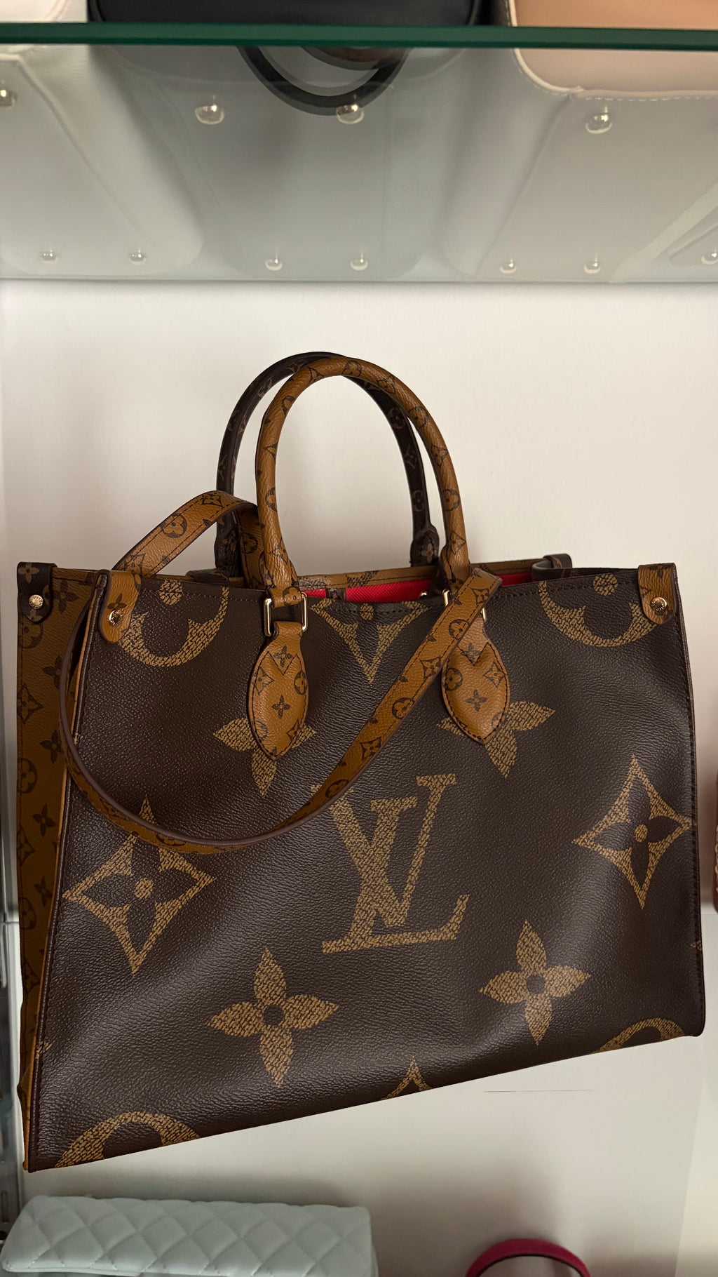 LV large handle bag