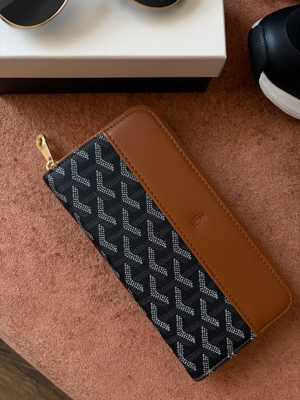 Goyard zipper wallet