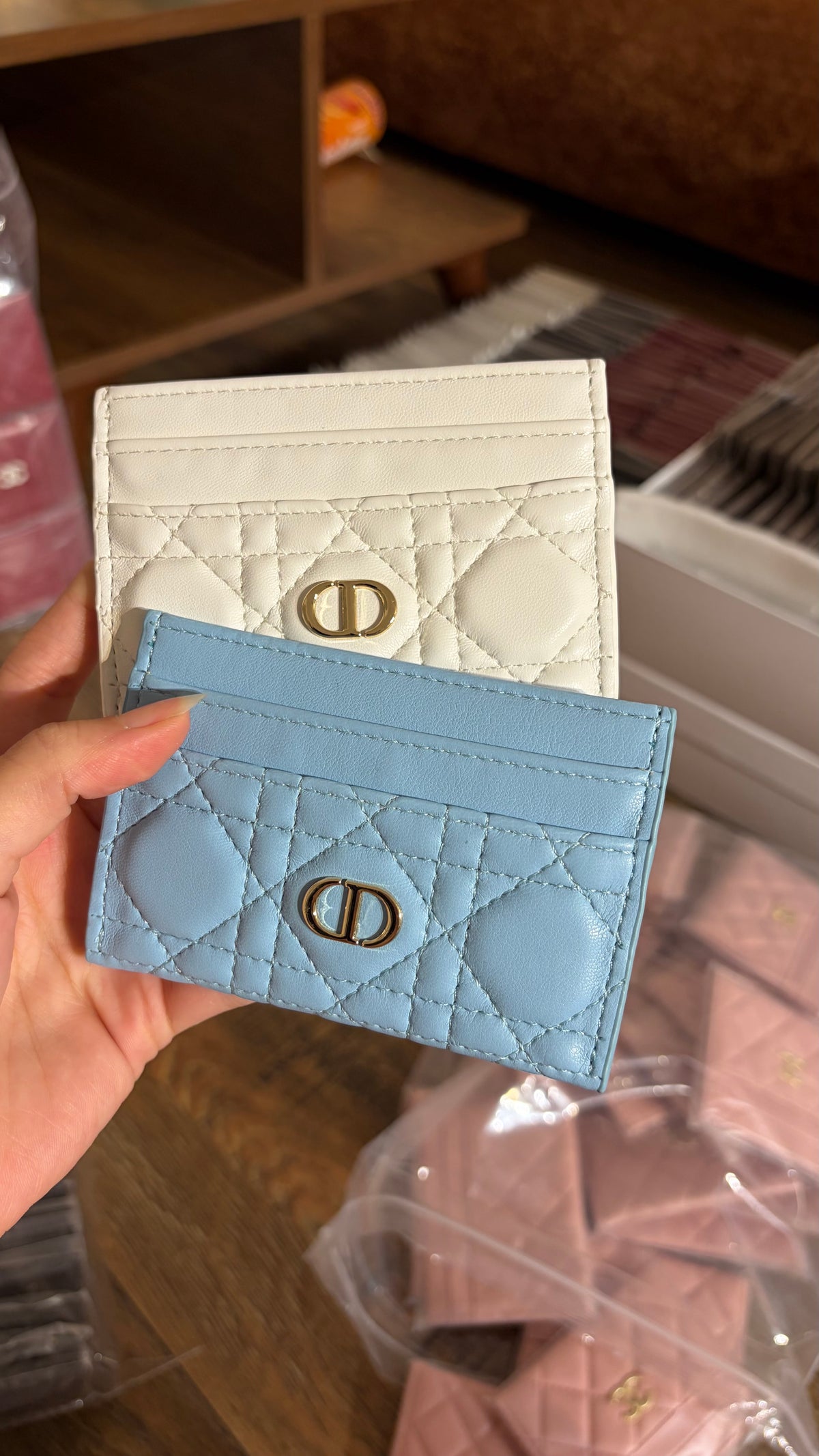 Dior card holder