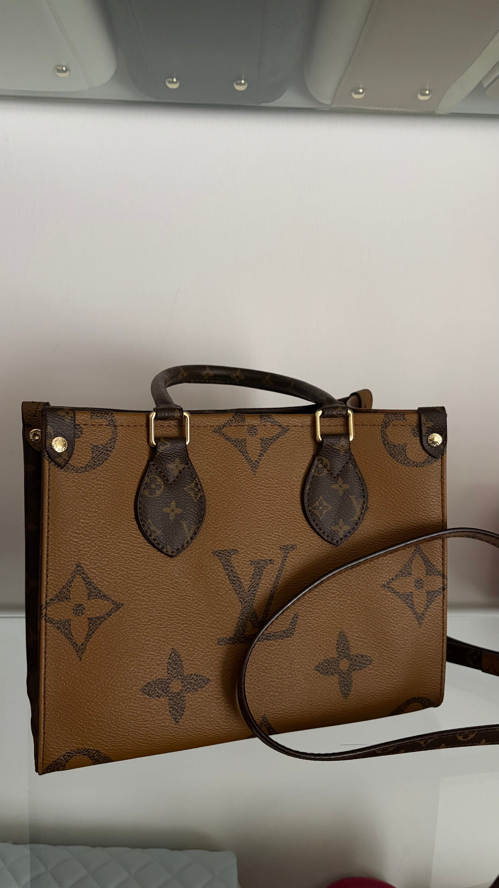 LV mini handle bag