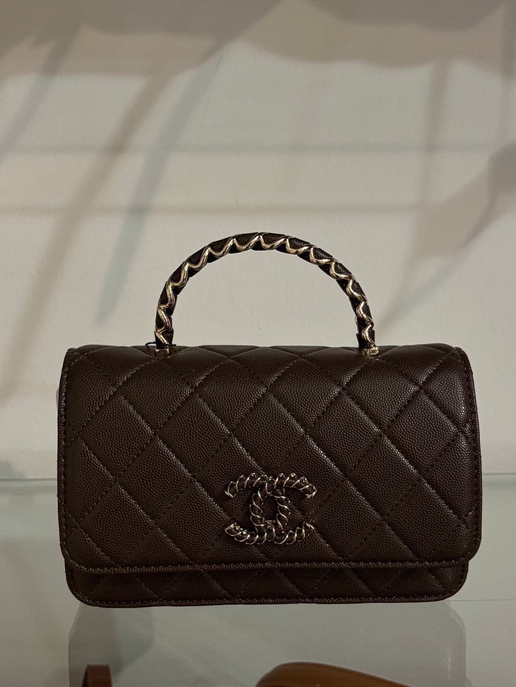 Chanel wallet handle
