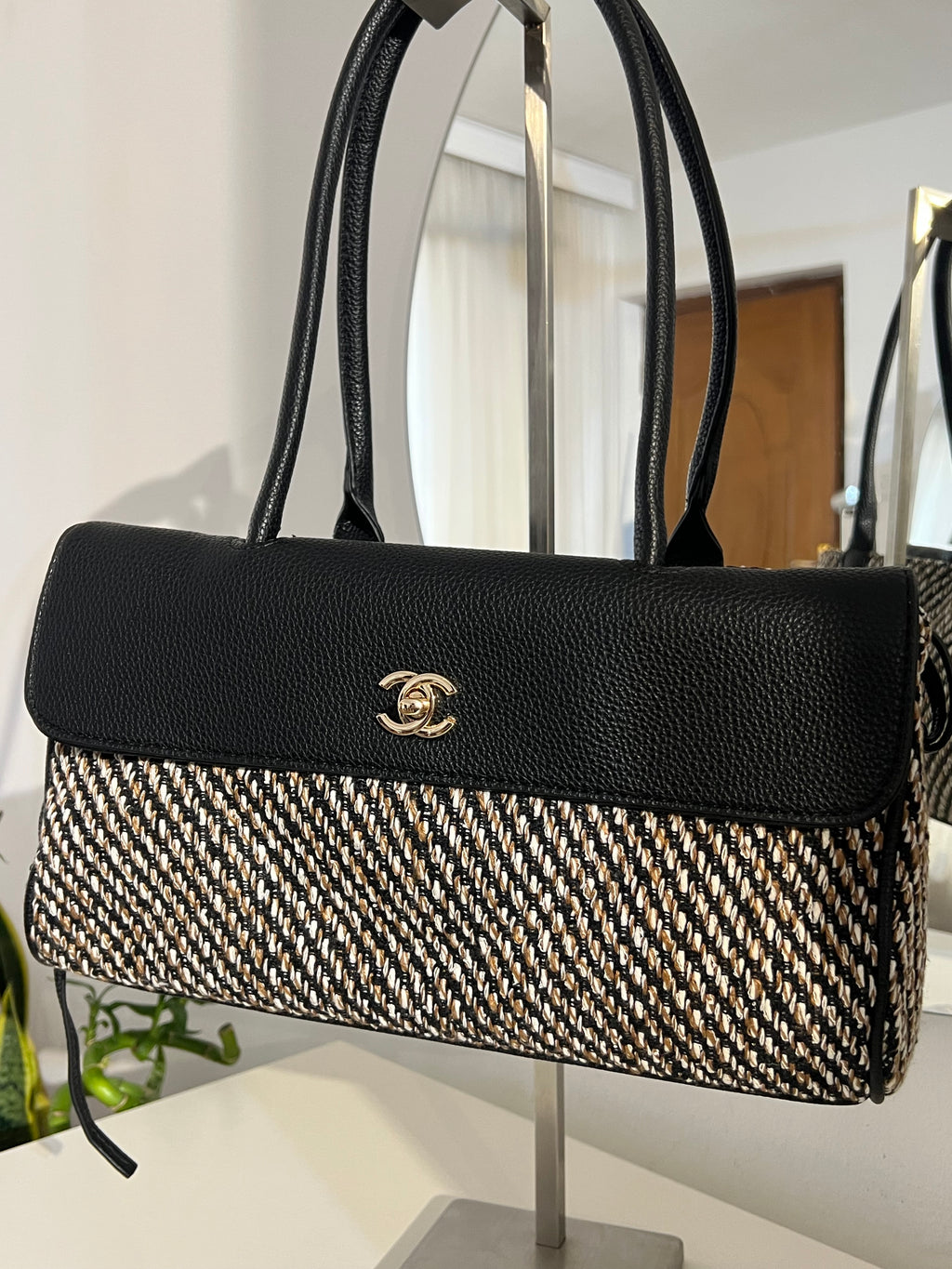 Chanel mini flap tote