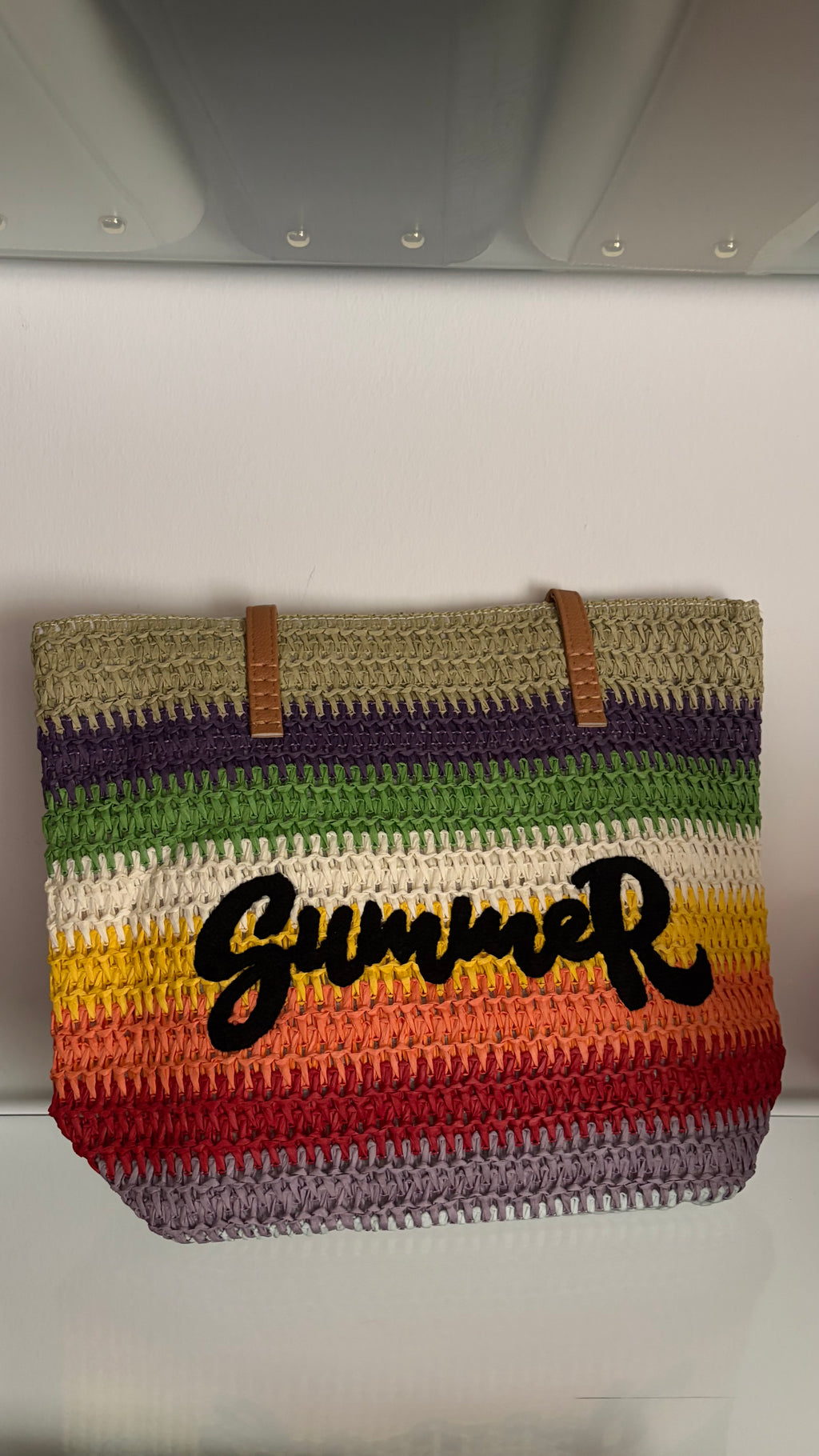 Colorful small beach bags