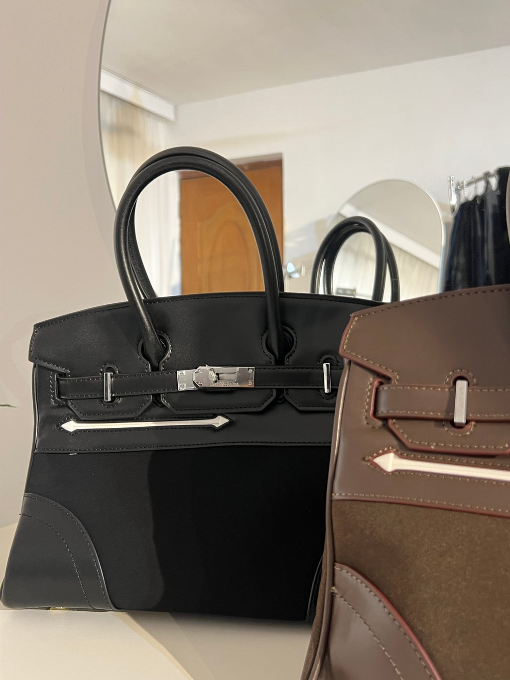 Hermes suede birkin