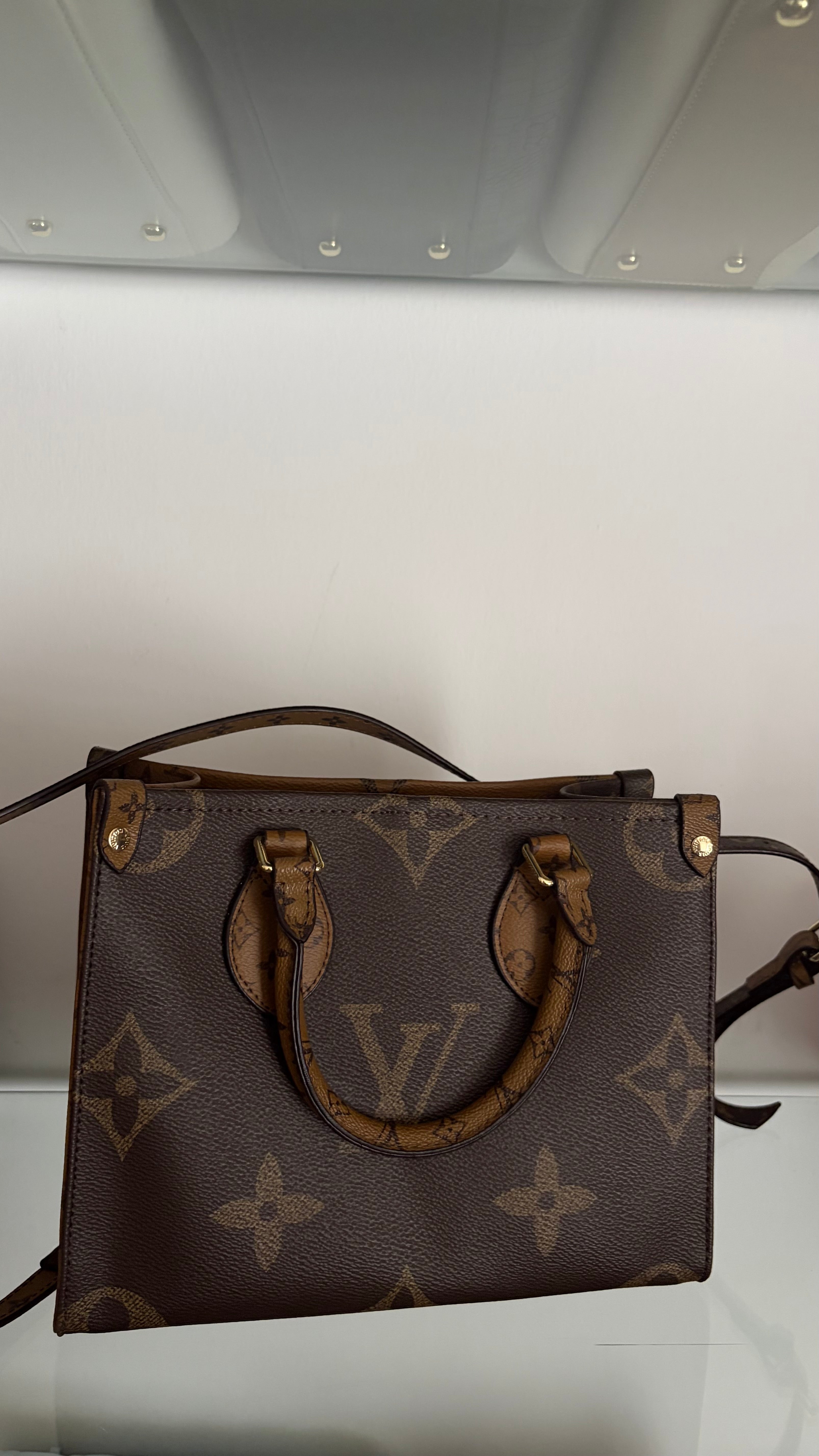 LV mini handle bag