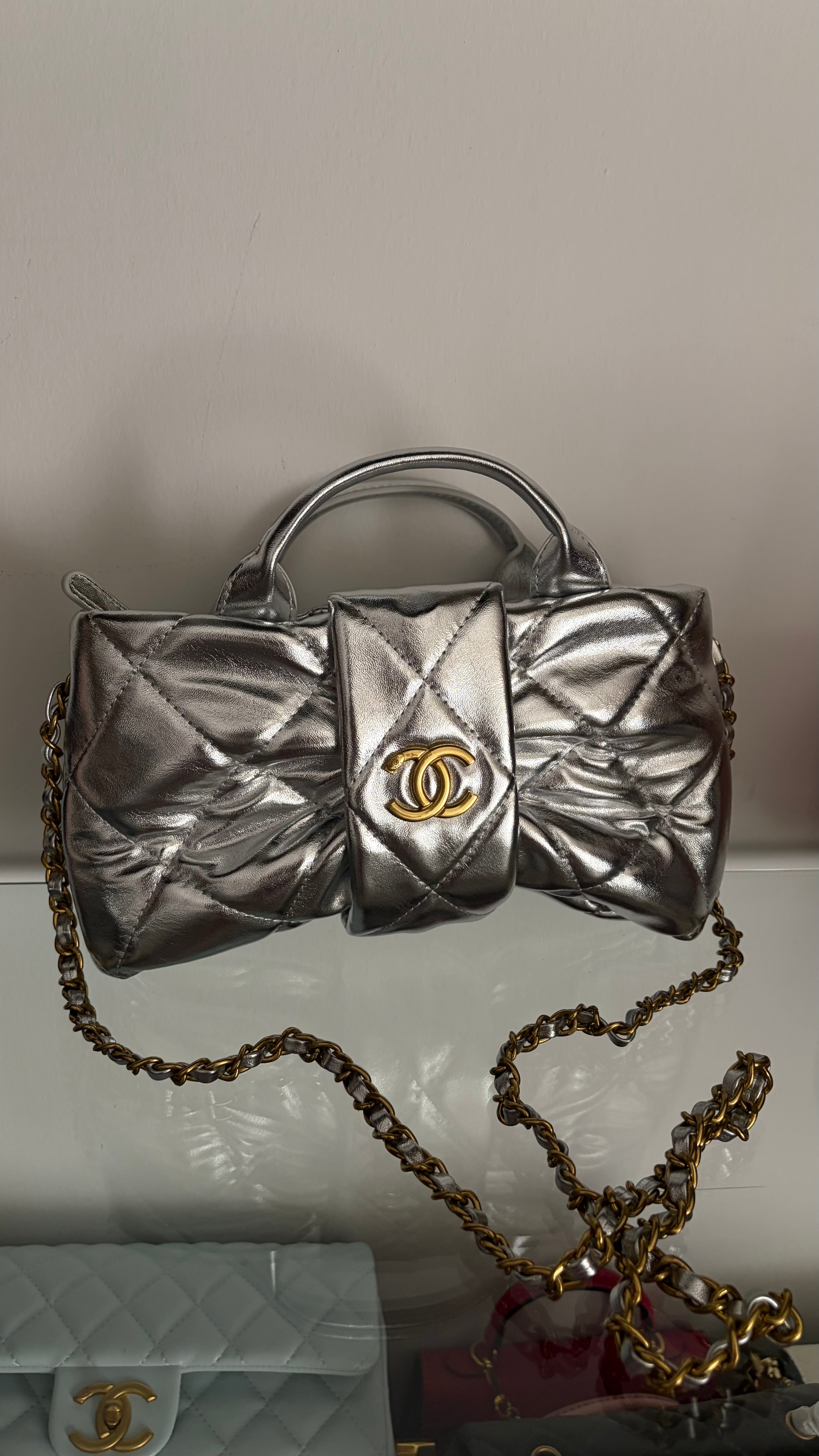 Chanel bow bag