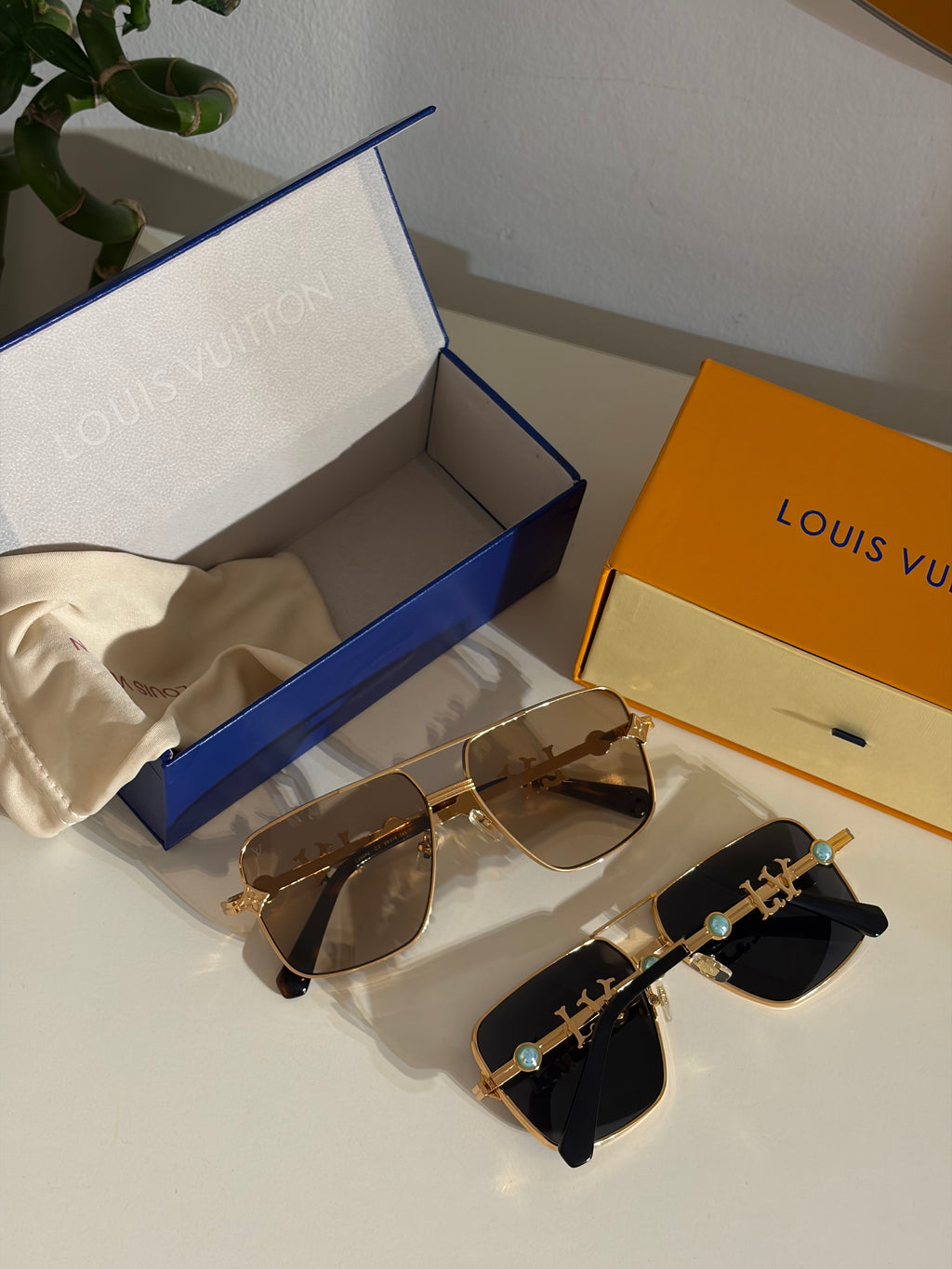 LV pearl sunglasses