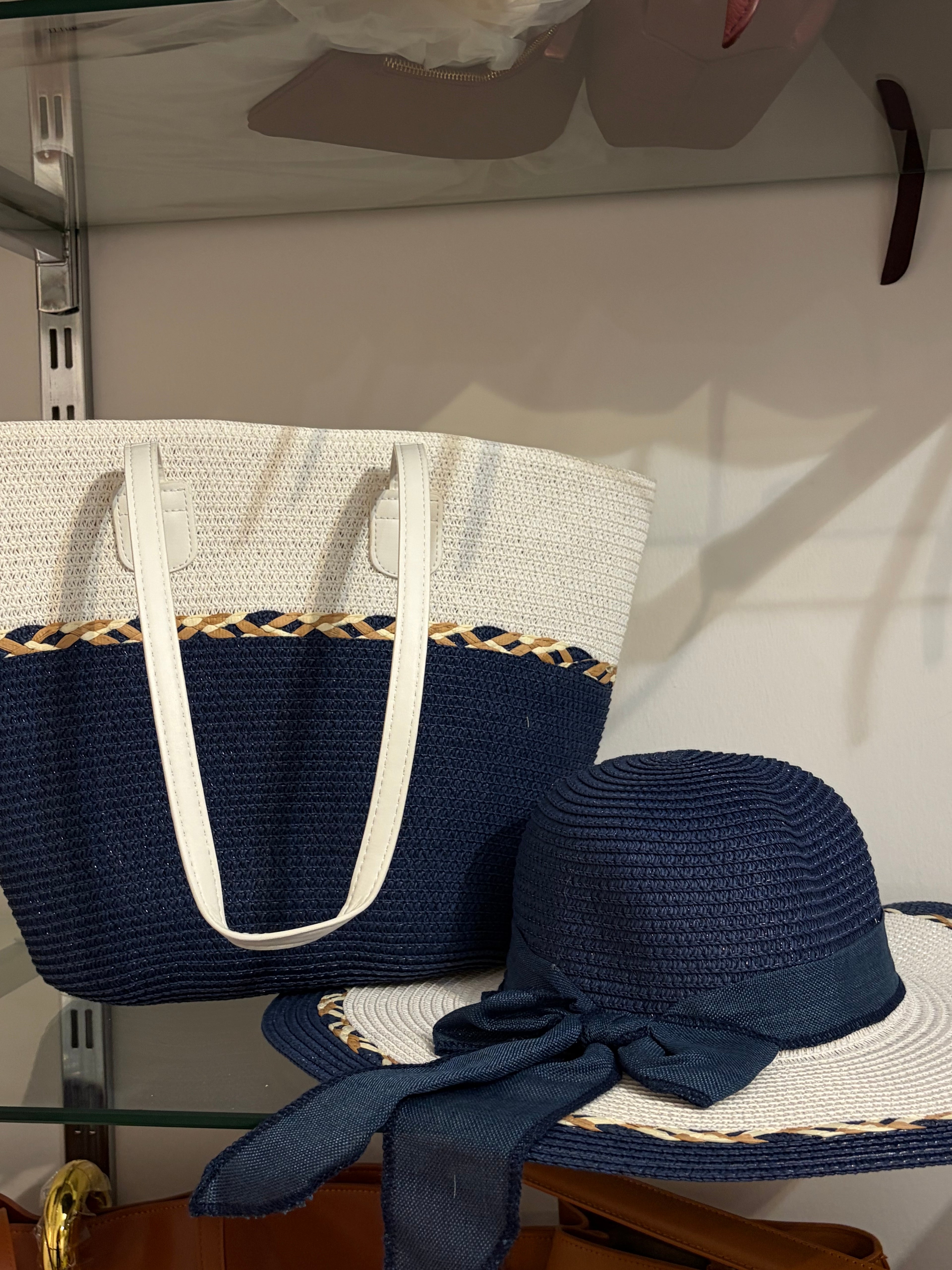 Beach bags with caps