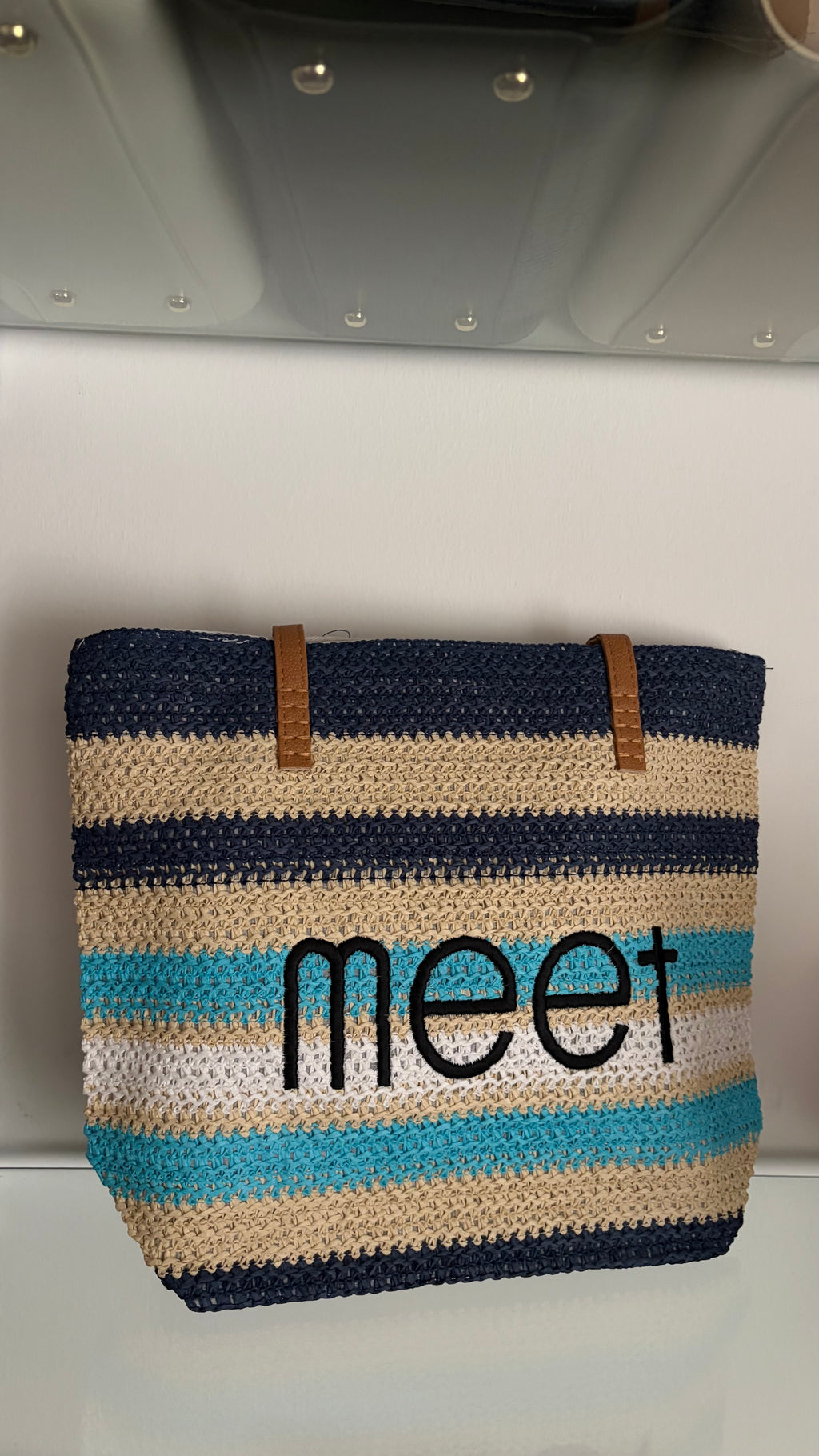 Colorful small beach bags