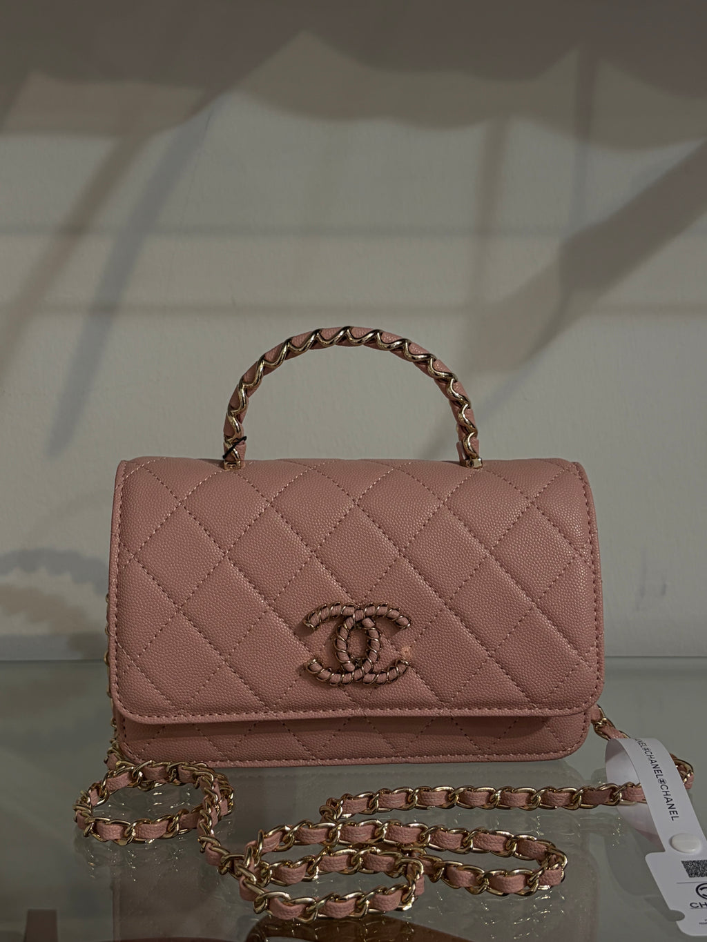 Chanel wallet handle