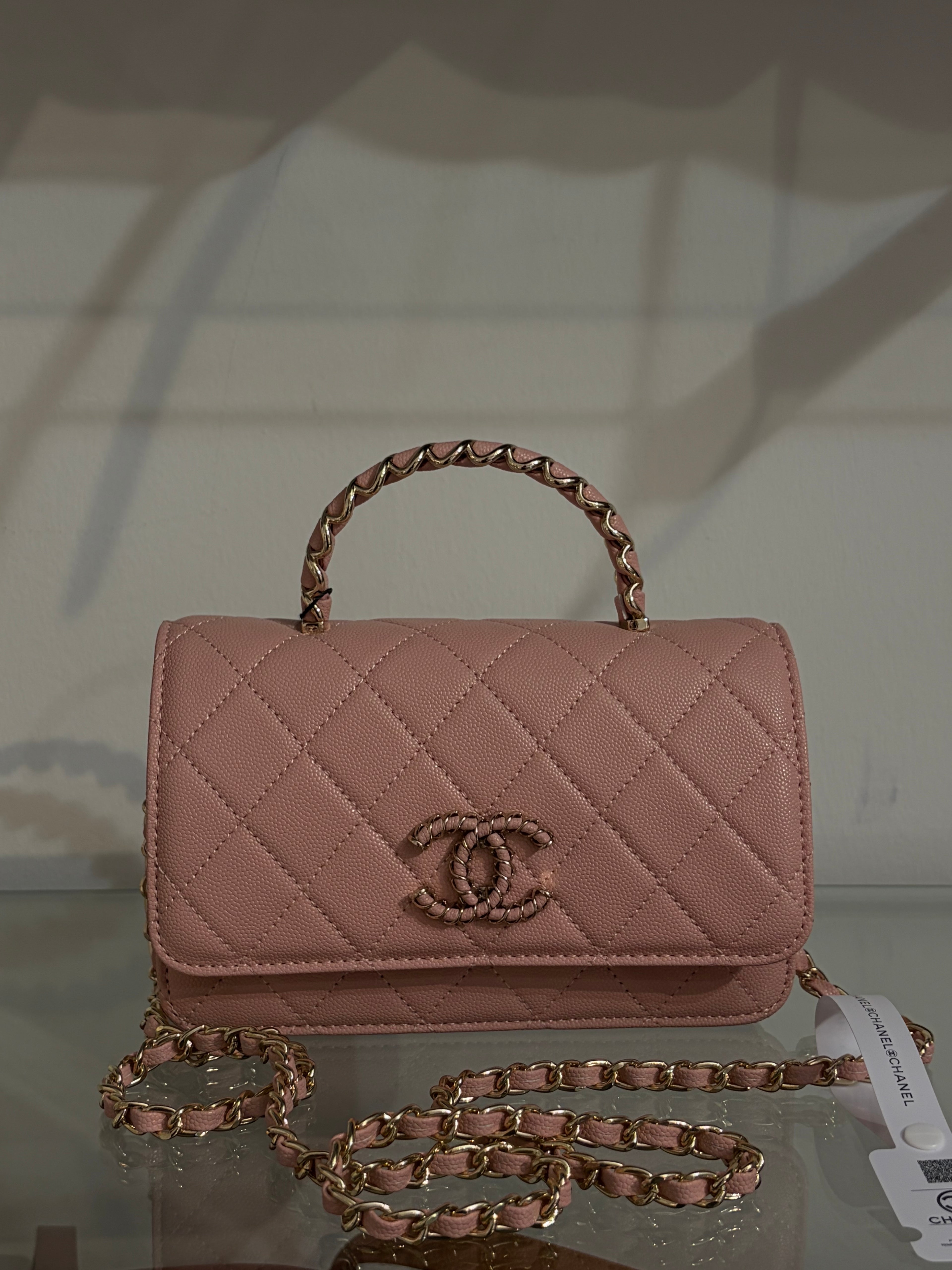 Chanel wallet handle