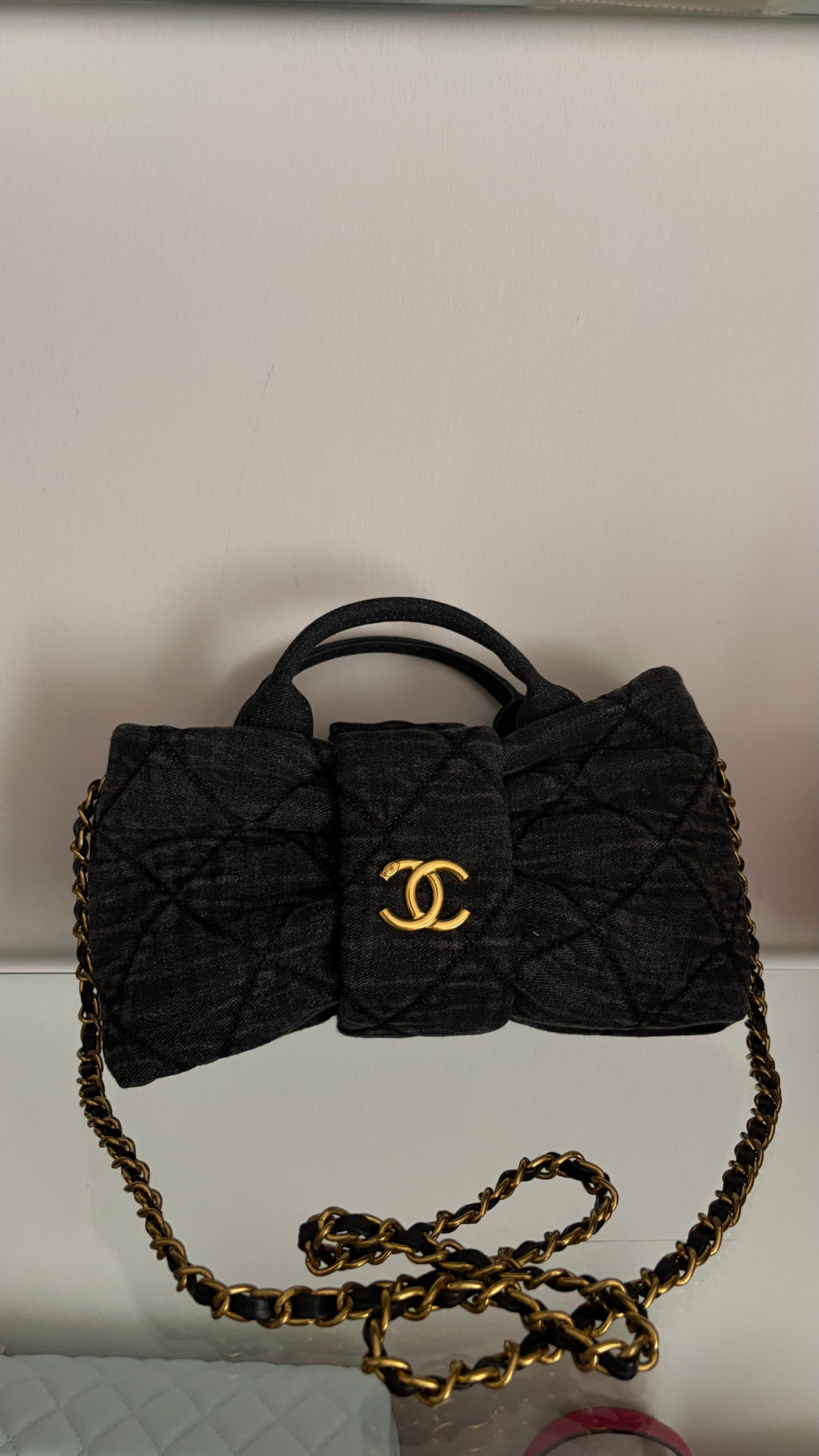 Chanel bow bag
