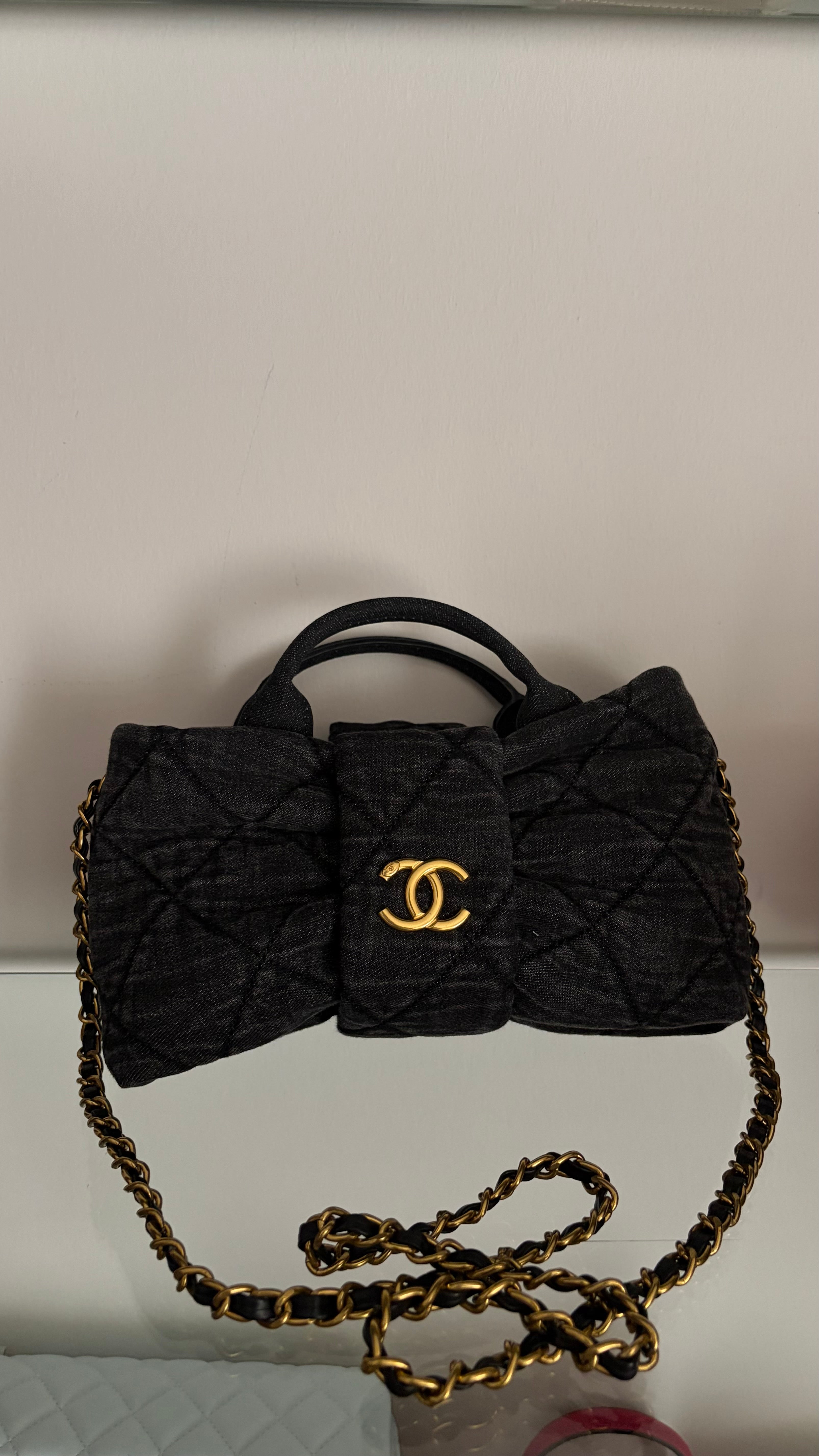 Chanel bow bag