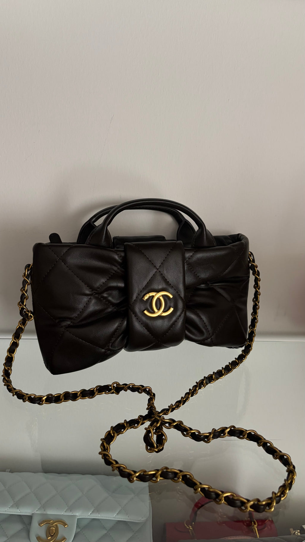 Chanel bow bag