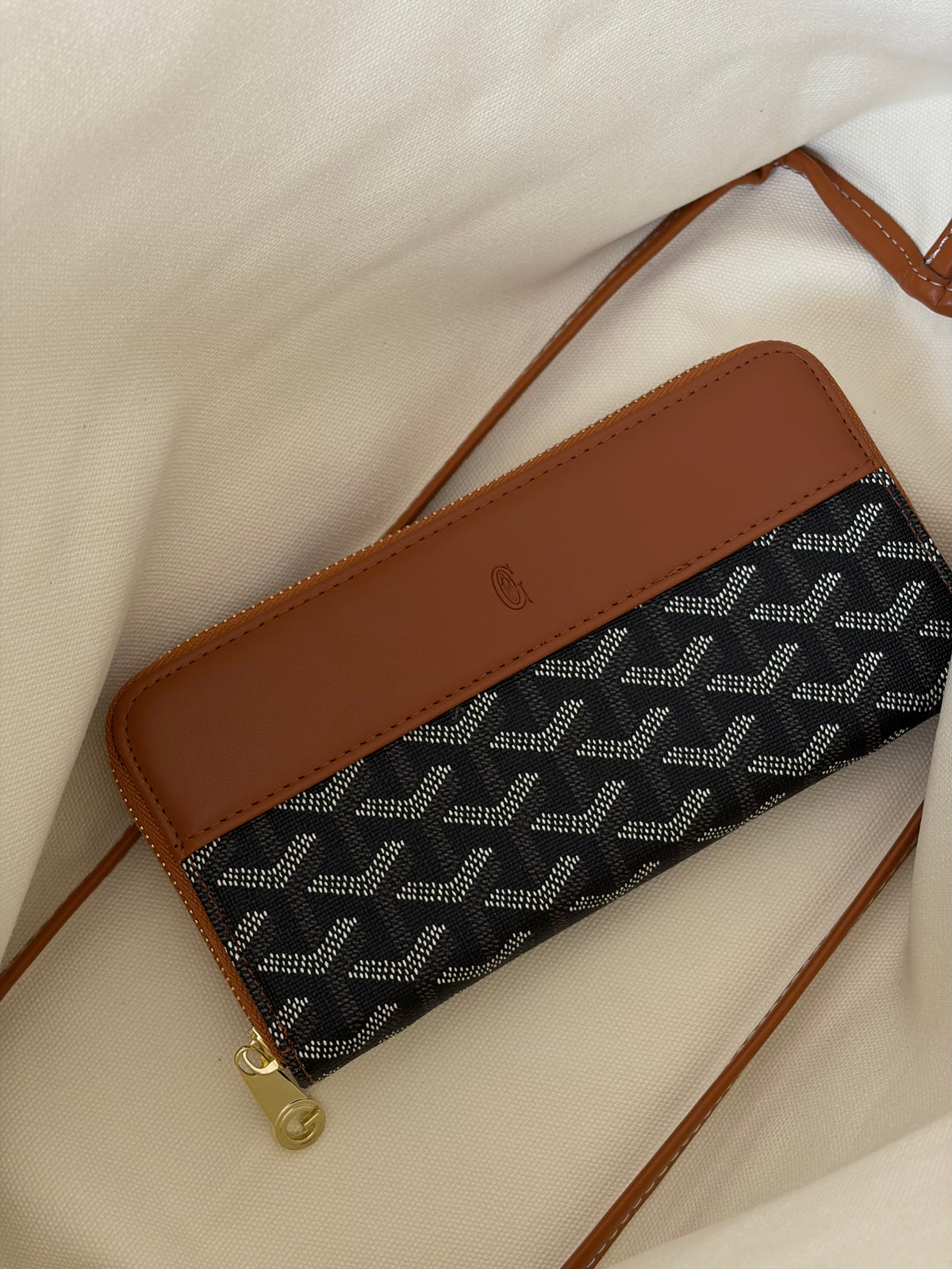 Goyard zipper wallet