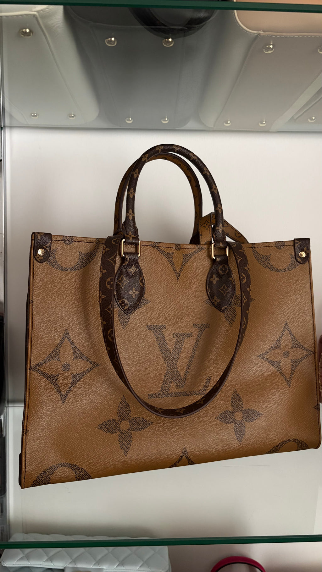 LV large handle bag