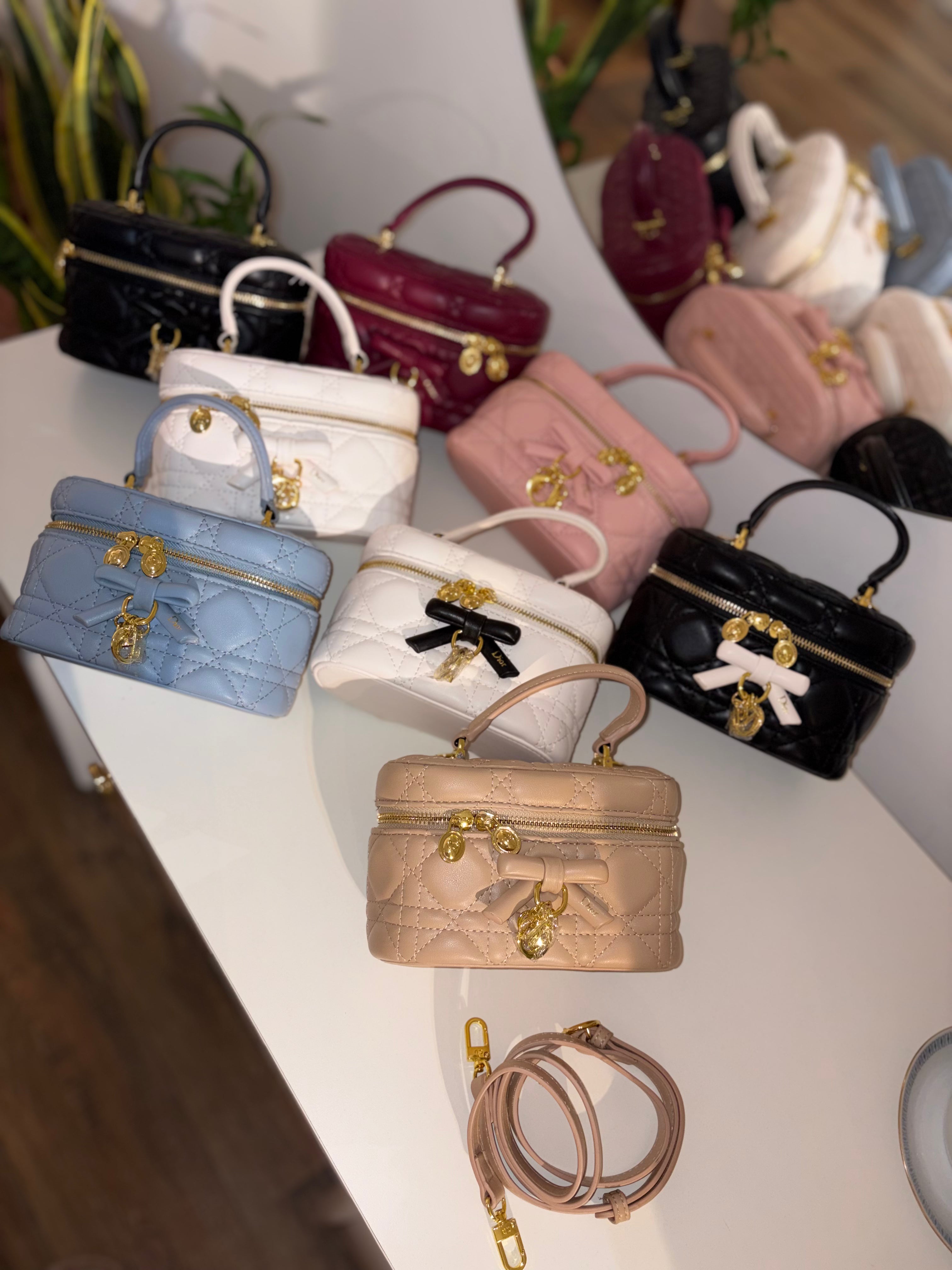 Dior bow vanity